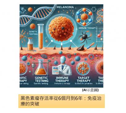 黑色素瘤治療的突破