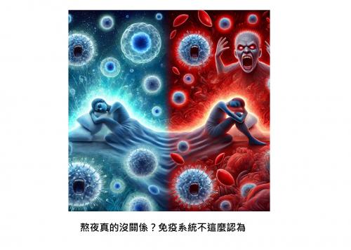 睡覺皇帝大 --熬夜如何引爆身體慢性發炎，科學家用數字說明