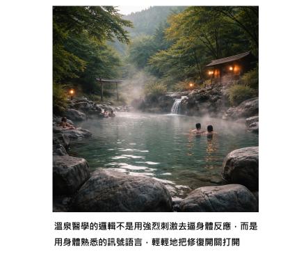 溫泉醫學 - 從硫磺味到分子開關,細胞正在傾聽訊號