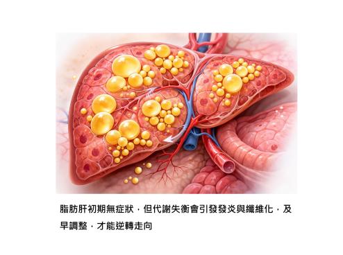 脂肪肝不是追蹤就好 – 生活習慣可能讓它悄悄走向發炎與纖維化